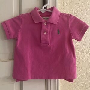 Ralph Lauren Baby Polo Knit Pink 9M
